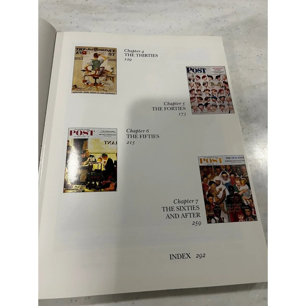 Covers of The Saturday Evening Post Seventy Years Jan Cohn Hardcover